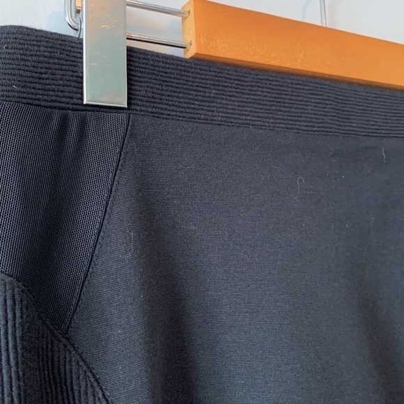 NEW! Madewell Black Ribbed Mini Skirt Size Small NWT - Picture 4 of 15